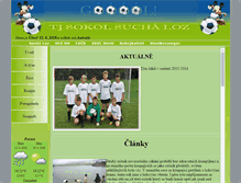 Tablet Screenshot of fotbal.suchaloz.cz